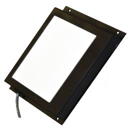 Metabright 4" x 4" Collimated Backlight Green, 24VDC